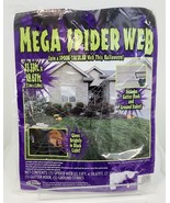 Fun World~MEGA SPIDER WEB~Outdoor Halloween Decoration~23.33 ft x 18.67 ft - £14.14 GBP