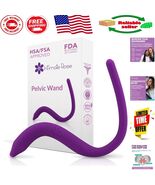 Pelvic Floor Trigger Point Massager - Non-Vibrating Silicone Wand for Re... - $97.55 CAD