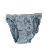 NWOT VINTAGE VICTORIAS SECRET  BODY BY BBV RARE BLUE TACTEL NYLON SMALL ... - $24.99