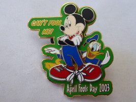 Disney Trading Pins 20917 DLR - April Fool&#39;s Day 2003 (Can&#39;t fool Me) - £7.65 GBP