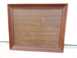 Brown Wood Poster Board Frame 41&quot; x 35&quot; - - £27.66 GBP