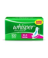 Whisper Ultra Clean Sanitary Pads (30 Count) XL Plus | Free Shipping - $20.89 CAD