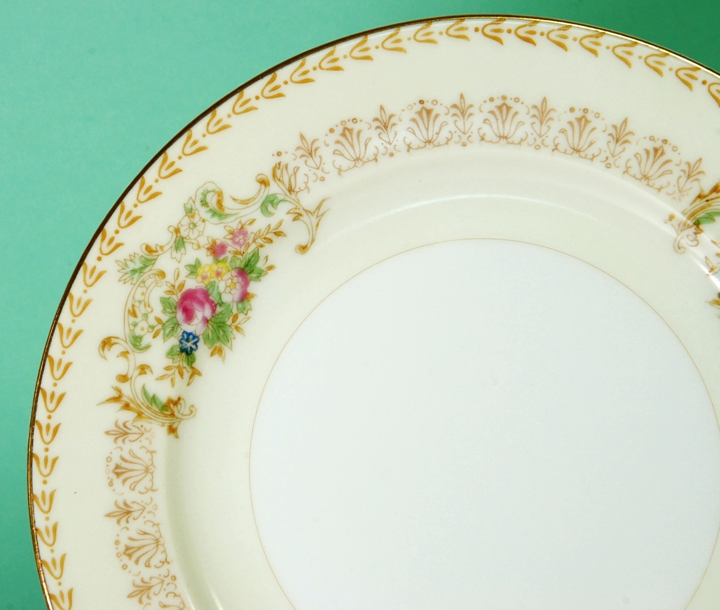 Meito Arbor Bread & Butter Plate 6-1/2" Hand Painted Item image 2