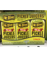 Mt. Olive Pickle Juicers 100% Kosher Dill Pickle Brine 3 Pack Great For ... - £9.33 GBP