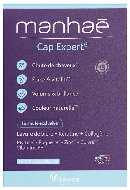 Vitavea Manhae Cap Expert 15+ 120 Capsules - $79.00