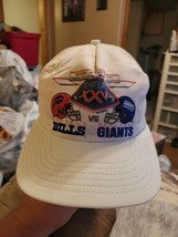 Vntg New Era Super Bowl XXV Bills Vs Giants Mesh Snapback Trucker Hat/Cap - £11.73 GBP