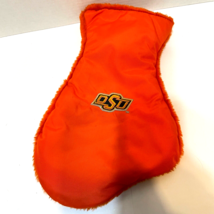 Oklahoma State University Christmas Stocking Nylon and Faux Fur Embroidered 13&quot; - £11.38 GBP