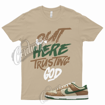 TG T Shirt for Dunk Low Tan Green Rattan Gorge Sail Dark Driftwood To Match 1 - £18.44 GBP+