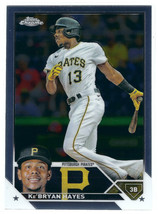 2023 Topps Chrome #137 Ke&#39;Bryan Hayes Pittsburgh Pirates - £1.32 GBP