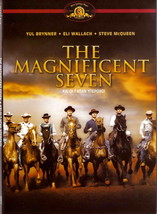 The Magnificent Seven (1960) Yul Brynner, Steve Mc Queen, Bronson, Wallach,R2 Dvd - £8.69 GBP