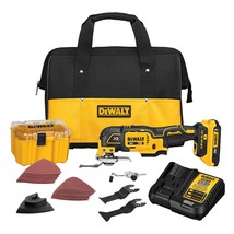 DEWALT 20V MAX XR Oscillating Multi-Tool Kit, Variable Speed (DCS356D1) - £251.78 GBP