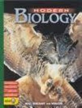 Modern Biology Hardcover Textbook Holt Rinehart and Winston 2002 - £8.65 GBP