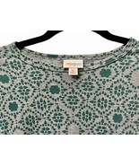 LuLaRoe XS Maurine Dress Bell Ruffle Sleeve High Low Swing X-Small Crew ... - $9.42 CAD