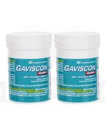 2 Pack Gavscon Advance Chewable Mint Tablet 60ct - $69.99