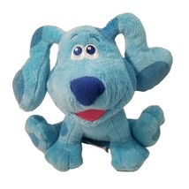 Barking Blue&#39;s Clues &amp; You Puppy Dog 7&quot; Nickelodeon Sitting Plush Stuffed Animal - £10.12 GBP
