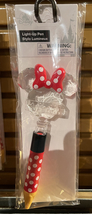 Disney Parks Minnie Mouse Light Up Color Changing  Pen NEW image 3