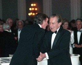 DONALD TRUMP &amp; RICHARD NIXON  8X10 PHOTO PICTURE - $5.93