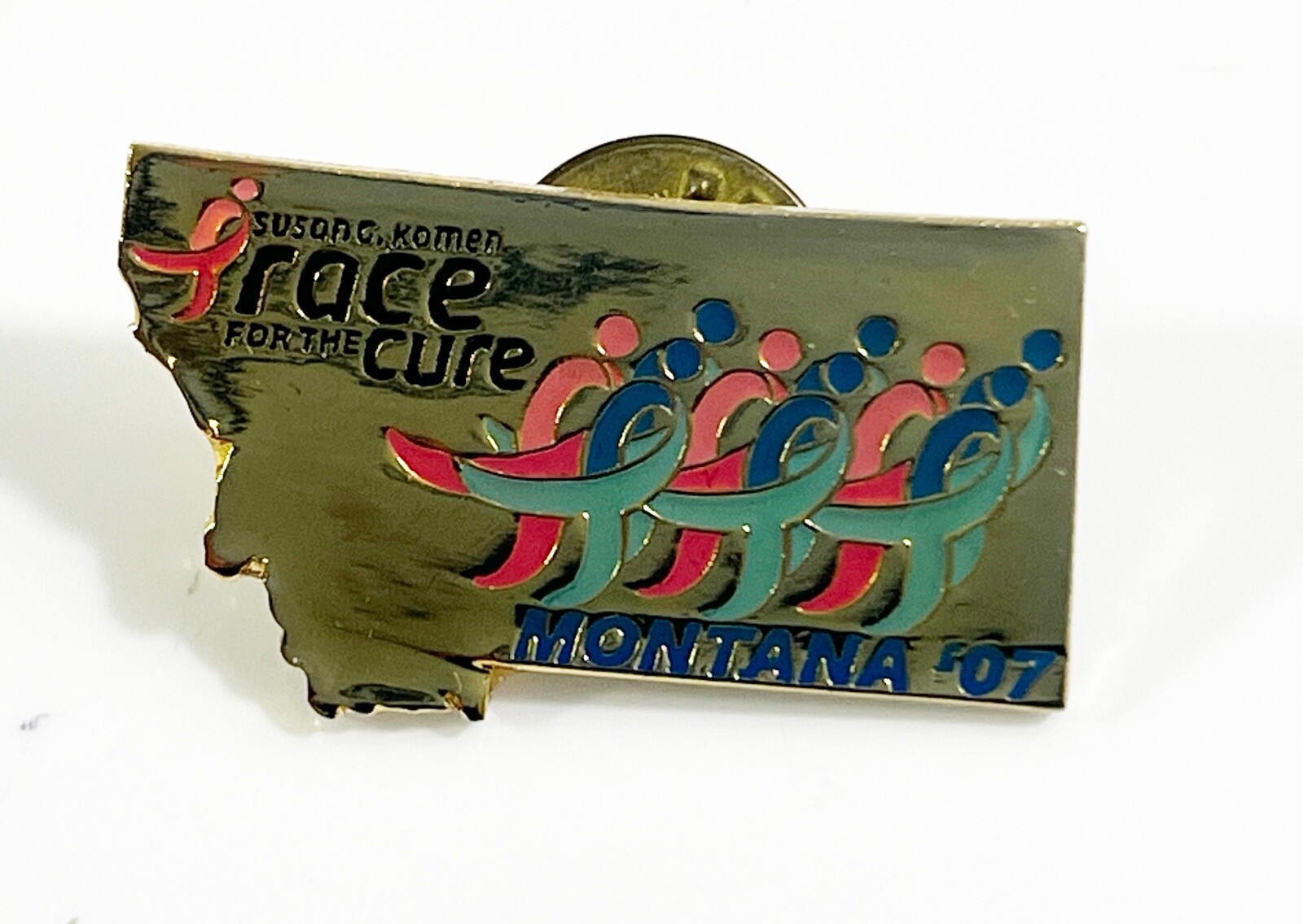 Race for the Cure Montana&#39;07 Lapel Pin - $9.89
