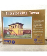 IHC HO Scale Interlocking Tower Yellow And Brown Building Kit New In Box... - £17.14 GBP