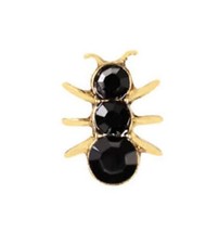 Origami Owl Charm (New) Gold Ants W/ Black Crystals - Ch - £6.87 GBP