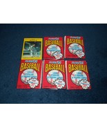 5 PACKS OF FLEER &#39;91 BASEBALL CARDS &amp; A BONUS DAVE WELLS CARD - £3.89 GBP