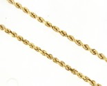 3mm Unisex Chain 14kt Yellow Gold 387308 - £973.54 GBP