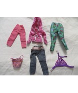 Set of 3 Barbie Pants and 3 Tops EUC - $9.89