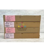 4 New OEM Konica C458,C558,C658 Magenta Toners TN514AM, A9E833A (TN514M) - $3,786.24 MXN