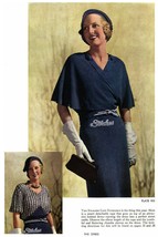 1930s Swagger Cape with Dress - Knit pattern (PDF 0368) - £3.00 GBP