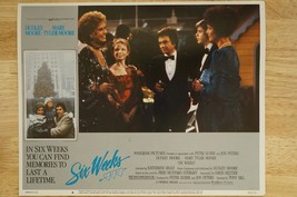 Original 1982 Lobby Card Movie Poster SIX WEEKS Dudley Moore Mary Tyler Moore #6 - £12.57 GBP