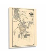1880 Fort Worth Texas and Vicinity Map Wall Art Poster Print - £31.49 GBP+