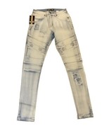 Lightish Denim Stretchy B Style Straight Leg Jeans  W30 L32 - £12.35 GBP