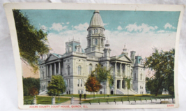 Valentine Souvenir Postcard #10089 Adams County Court House Quincy Illinois - £2.36 GBP