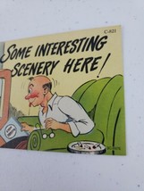 Curt Teich Risque "Some Interesting Scenery Here!" Linen Postcard 1952 C-821  - $5.99