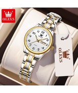 Olevs Luxury Quartz Watch for Women Elegant Stainless Steel Watch Lumino... - £39.33 GBP