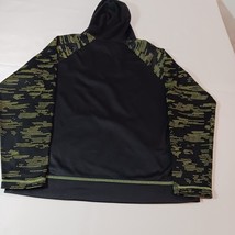 Augusta Men’s Black & Yellow Hoodie Pullover Sweatshirt Size Adult Medium  image 2