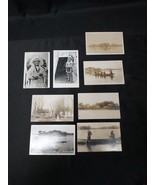 OLD Lot Of 8 Real Photo Postcards Penobscot Indians, Indian Island Maine... - $1,656.76 MXN