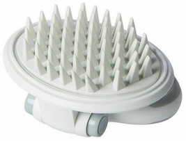 Pet Life ® &#39;Gyrater&#39; Swivel Travel Silicone Massage Grooming Pet Brush - £11.98 GBP