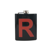Pokemon Team Rocket Custom Flask Canteen Collectible Gift Video Games Pi... - £20.42 GBP