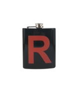 Pokemon Team Rocket Custom Flask Canteen Collectible Gift Video Games Pikachu - $26.00