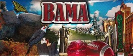 Alabama BAMA with Raised Icon Fridge Magnet - £6.27 GBP