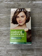 Clairol Natural Instincts 6C Brass Free Light Brown Hair Color Kit No Am... - $9.78