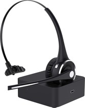 Trucker Bluetooth Headset, Wireless Headset with Microphone, Wireless Headset - £28.27 GBP
