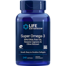 Life Extension Super Omega-3 Fish Oil  EPA/DHA with Sesame Lignans and O... - £21.90 GBP