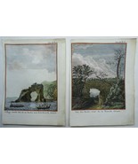 New Zealand, two views, Tolaga Bay,  Thomas Cook, 1774,  Vue d&#39;un Rocher... - $119.00