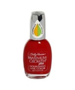 SALLY HANSEN MAXIMUM GROWTH  PLUS SACRED SCARLET 38 FREE SHIPPING - $5.71