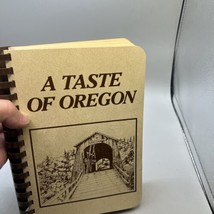 Vintage A Taste of Oregon Cookbook Recipe Collection Eugene Junior League 1991 - £7.77 GBP