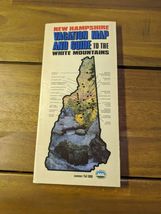 Summer Fall 1980 New Hampshire Vacation Map And Guide To The White Mount... - $12.13 CAD