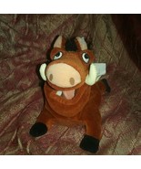 Disney Lion King Movie Bean Bag Plush~PUMBAA~Wart Hog~DISNEYLAND~HTF~Boa... - $38.65