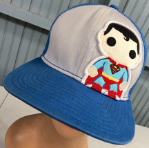Superman Pops Cartoon Snapback Baseball Cap Hat - $13.66